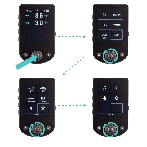 Color Touch Screen Interface