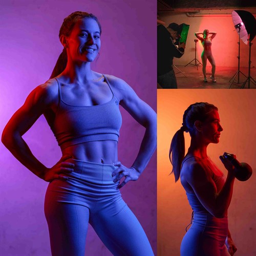 100W of powerful bi-color output