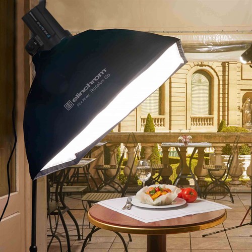 Studio flash kit for food and product photography