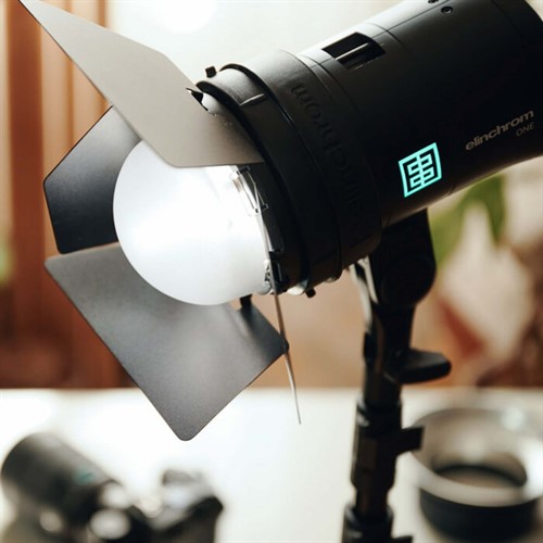 Barndoor combined with Diffuser Dome