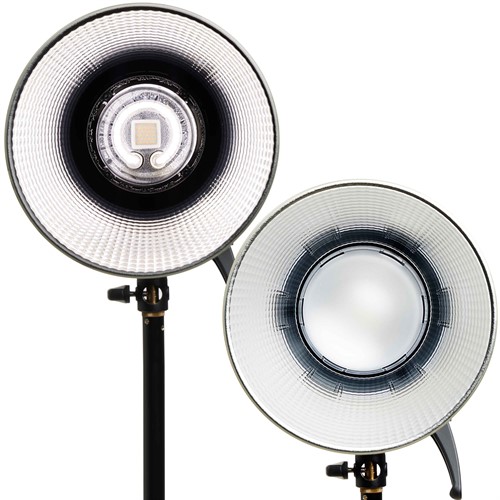 With THREE, reflector combined with diffuser