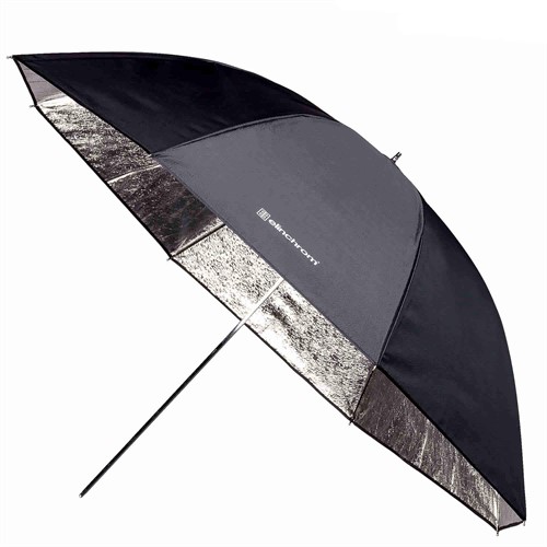 Elinchrom Silver Umbrella for more directed light